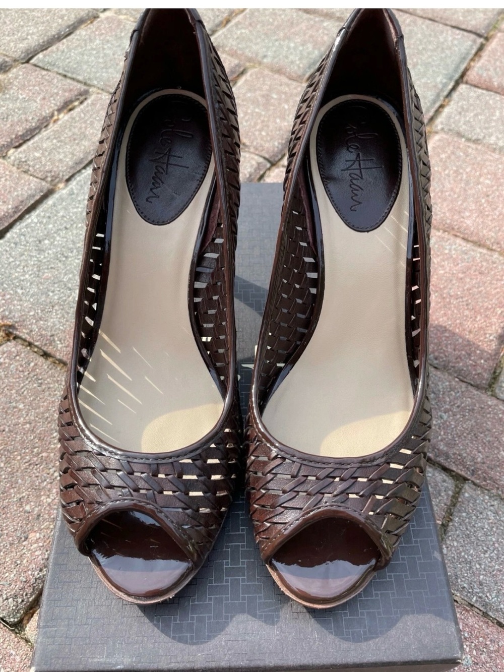 RARE: Cole Haan Eve Air OT Pump Chestnut  8B in Box